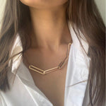 FOOGA Chick Wide Chain Necklace