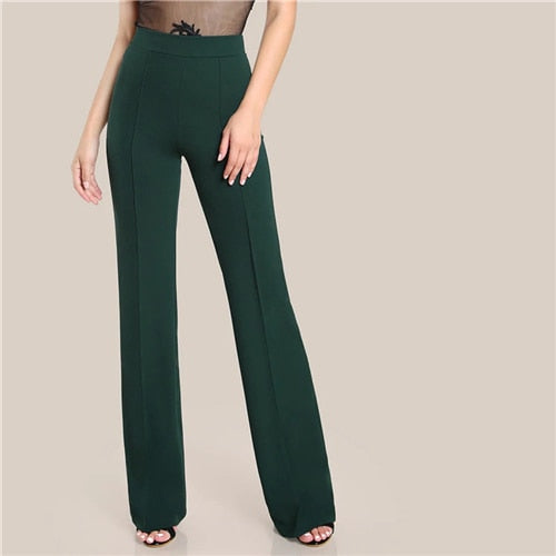 Ginger High Rise Piped Pants