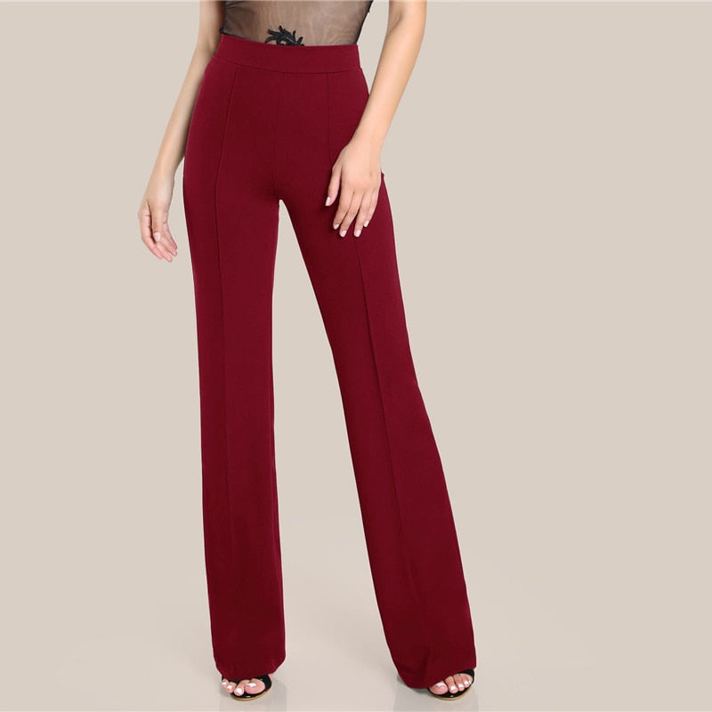 Ginger High Rise Piped Pants