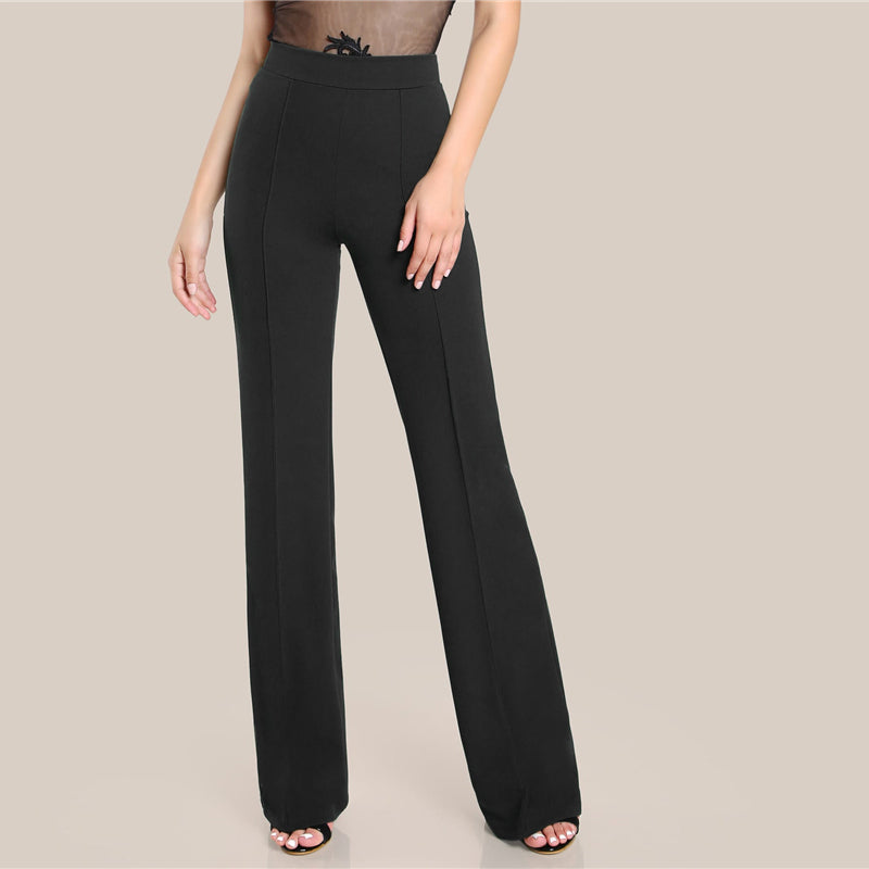 Ginger High Rise Piped Pants