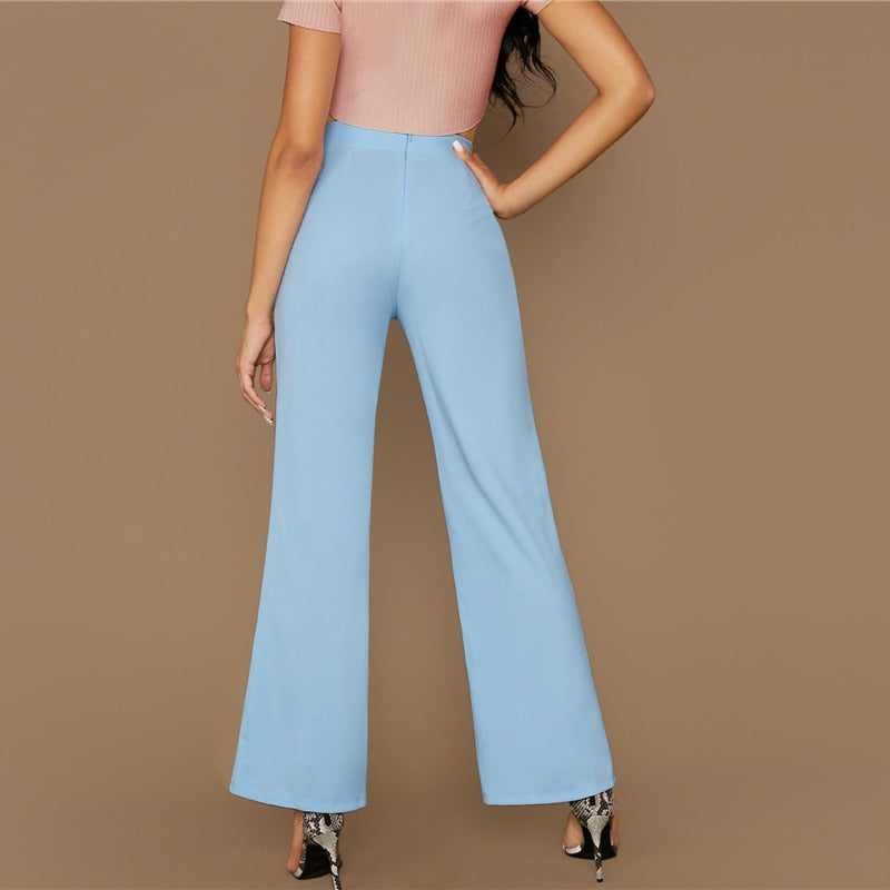 Ginger High Rise Piped Pants