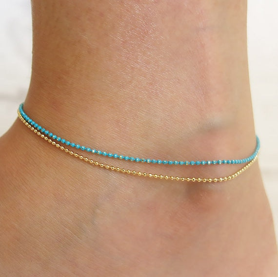 Treasure Layered Anklet