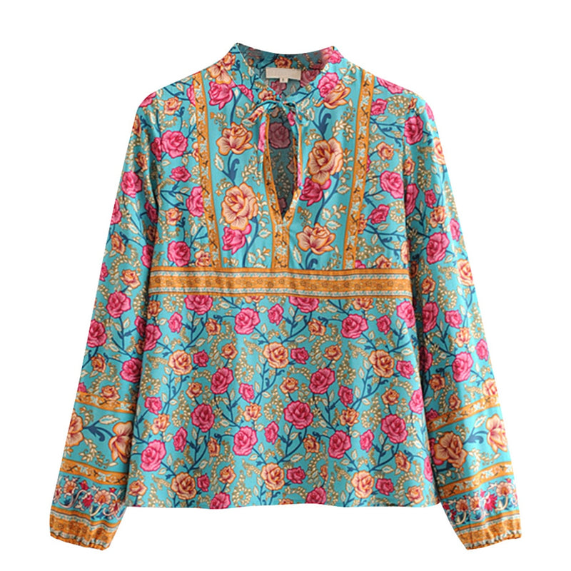 Aqua Endless Summer Blouse