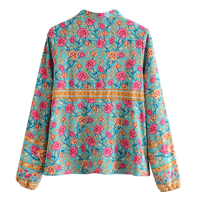 Aqua Endless Summer Blouse