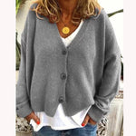 Cozy Cotton Blend Cardi