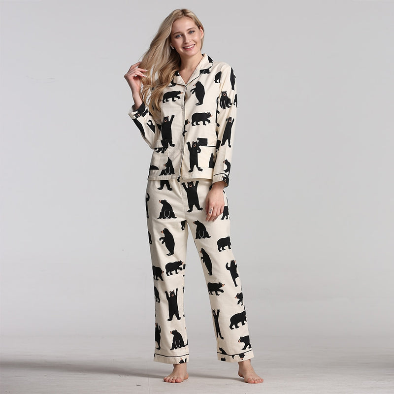 Animal Love Pajama Set