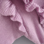 Liliac Ruffled On The Edge Sweater