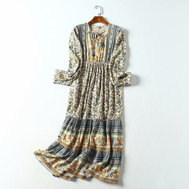 Rancher Printed Dress