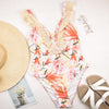 Tropical One-Piece Swimsuit