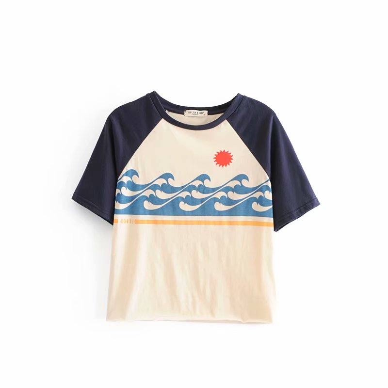 Sunny and Wavy Day Tee