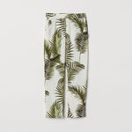 Palm Print Straight Trousers