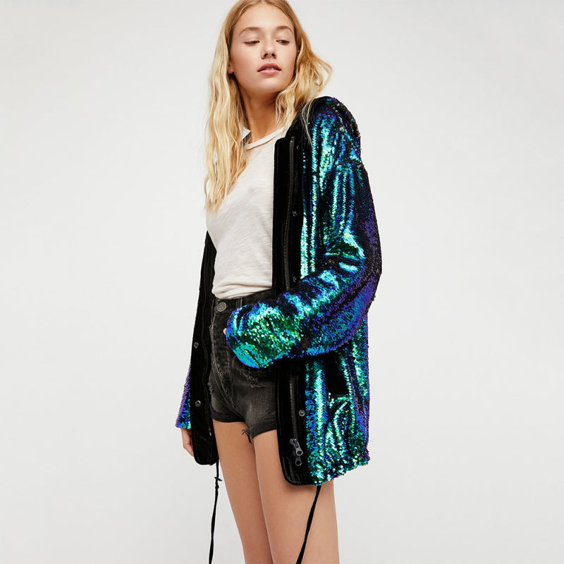 Mermaid Sequined Jacket