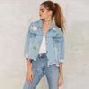 Shaggy Denim Jacket