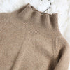 Lazy Wind High-Neck Sweater