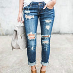 Nora Bleached Ripped Skinny Jeans