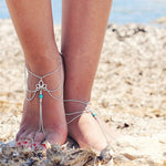 Blue Stone Anklet