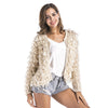 Shaggy Faux Fur Cardi