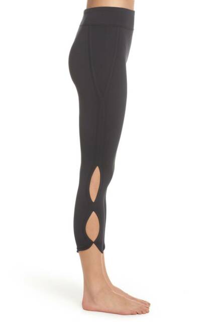 Free People Womens Athletic Leggings Cut-Out Crop